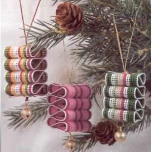  Ribbon Candy Ornament (on perforated paper): Home 