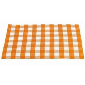 Art and Cafe Chess Placemat in Orange [Set of 6]:  Home 