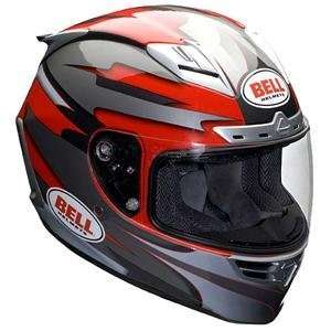  Bell Star Recoil Helmet   X Large/Red: Automotive