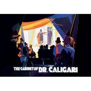   printed on 12 x 18 stock. Cabinet of Dr. Caligari