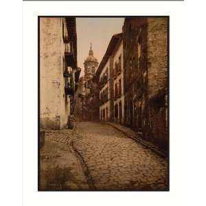  Calle Mayor Fuenterrabía Spain, c. 1890s, (M) Library 