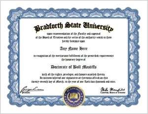 Bull Mastiffs Diploma   Bull Mastiff Bullmastiff Dog Lover Diploma 