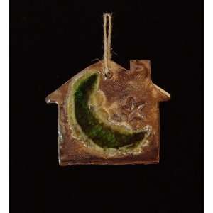    Glass Infused Ceramic Ornament by Nicole Whitney: Home & Kitchen