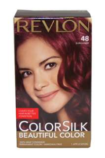 ColorSilk Beautiful Color #48 Burgundy by Revlon   1 Application Hair 