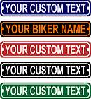   NAME PRINTED Personalized 3 in x 18 in QUALITY METAL STREET SIGNS