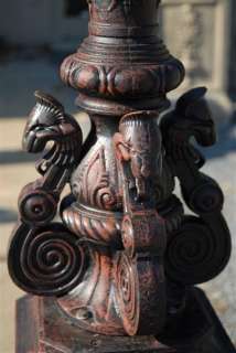Street Light Huge Cast Iron Antique Design  