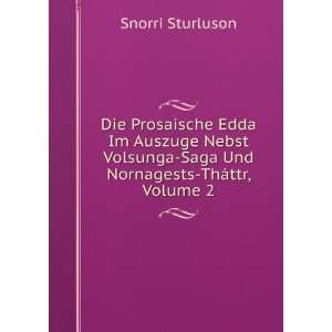  Die Prosaische Edda Im Auszuge Nebst Volsunga Saga Und 