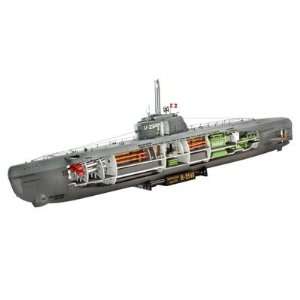  Germany 1/144 U Boat XXI Type w/Interior (Re Issue) Kit: Toys & Games