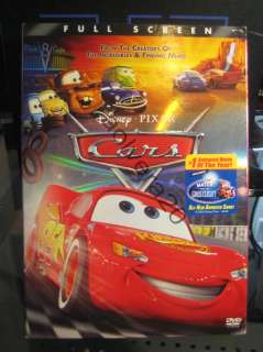Cars (DVD) New in Shrink Wrap, W/Slip Cover, Never Opened 786936708103 