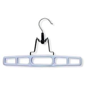 Honey Can Do HNG 01326 Plastic Pant Hanger with Clamp, 12 Pack  