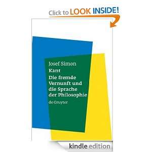 Kant   Die fremde Vernunft und die Sprache der Philosophie: Die Fremde 