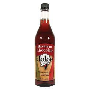 Dolce Chocolate Coffee Flavoring Syrup:  Grocery & Gourmet 