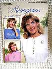 Leisure Arts Cross Stitch Monogram Pattern Booklet 1987