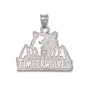  Minnesota Timberwolves Sterling Silver Pendant Sports 
