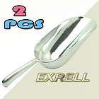 NEW 85 oz COMMERCIAL ALUMINUM BAR ICE DRY BIN SCOOP  