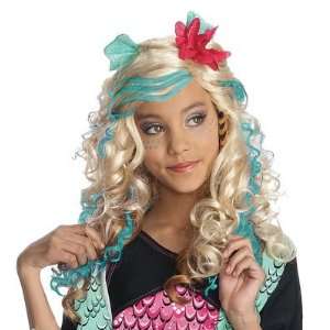  New Morris Costumes Lagoona Blue Wig w/ Attached Fins 