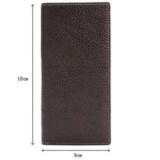 Quality Genuine Leather Mens Wallet Hand Bag Bifold  