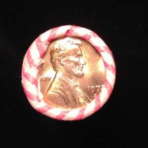 1973 D ORIGINAL BANK WRAPPED (OBW) ROLL OF BU LINCOLN MEMORIAL CENTS 