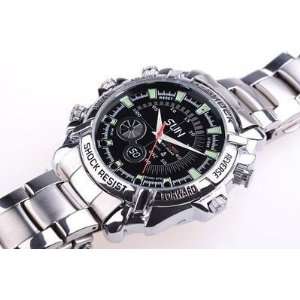   WATERPROOF HD 4 LED INFARED NIGHT VISION CAMERA WATCH: Everything Else