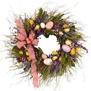  Egg stravaganza Easter Wreath   Frontgate: Home & Kitchen