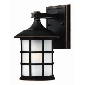 Freeport Outdoor Wall Lantern in Olde Penny Height: 12.25, Bulb Type 