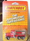 MB56 PETERBUILT TANK TRUCK MATCHBOX 1988 STILL IN PACK