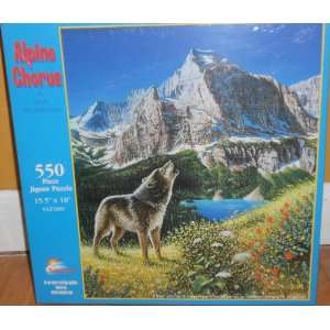  John Van Straalen Alpine Chorus Jigsaw Puzzle 550pc: Toys 