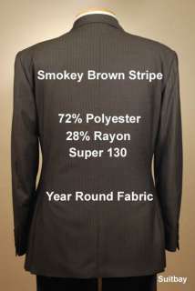 40R Suit STEVE HARVEY 3B Brown SUIT SEPARATES   SS01  