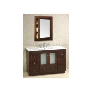   Ceramic Sinktop & Medicine Cabinet MC6057 W01 White: Home Improvement