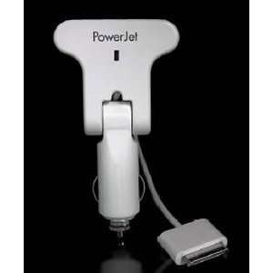  Car Charger w/ Dock   White: Electronics