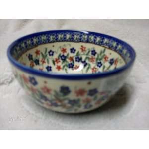  Polish Pottery Stoneware Bowl 15 Oz 5 1/4 Inch Everything 