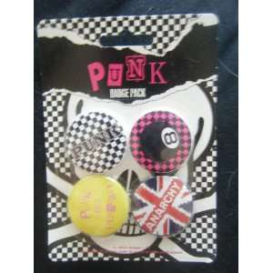  Punk Badge Pack 