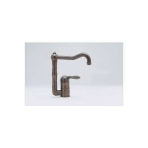   Kitchen Faucet, Porcelain Lever Handle A3608LP STN: Home Improvement