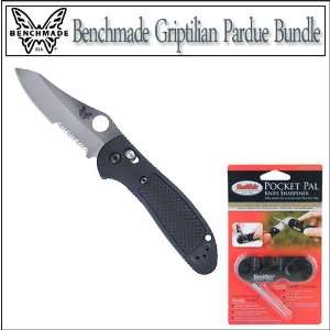  Benchmade Knife Griptilian Pardue Folding Knife & Pocket 