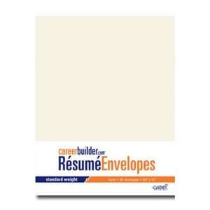  9.5 x 12 Resume Envelope, Ivory: Office Products