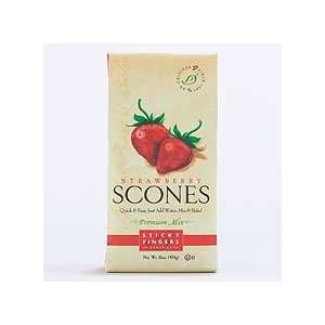 Sticky Fingers Bakery Strawberry Scone Mix:  Grocery 