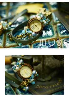 Vintage steampunks jewelry style handmade watch MUSE  