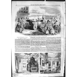  1855 Emperor Paris France Windsor Castle Bed Chamber