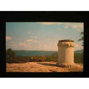   Peary Monument, Fryeburg, Maine 1950s Postcard not applicable Books