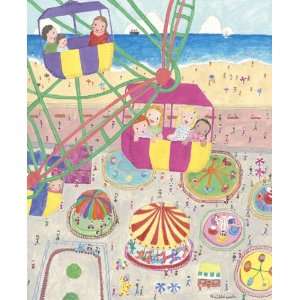  Seaside Carnival Canvas Reproduction Baby