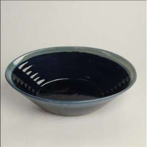  Tumbleweed Pottery 5597B Oval Bowl   Blue: Kitchen 