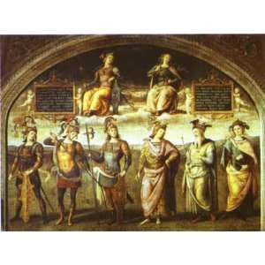  Hand Made Oil Reproduction   Pietro Perugino   32 x 24 