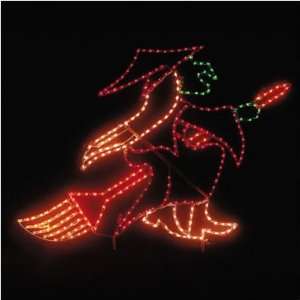  Holiday Lighting Specialists 7003 Halloween Witch Outdoor 