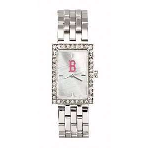   Red Sox Ladies Stainless Steel Starlette Watch: Sports & Outdoors