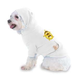   PATROL Hooded T Shirt for Dog or Cat X Small (XS) White: Pet Supplies