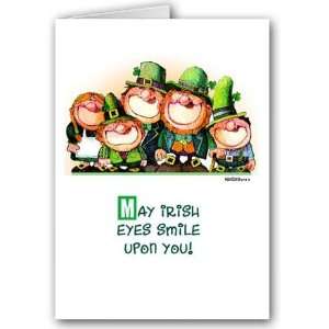   Eyes Smile Upon You St. Patricks Day Card Set   12 Cards/13 Envelopes