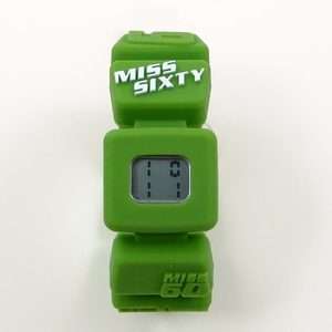 New Miss Sixty Holiday Brecelet Girl Watch w/Gift Box, Green 