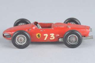 Vintage 1960s Lesney Matchbox F1 Ferrari Race Car No. 73   Red  
