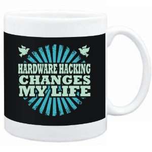 Mug Black  Hardware Hacking changes my life  Hobbies:  