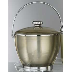  Kraftware 90824 Quatro Amber 3 Quart Ice Bucket with 